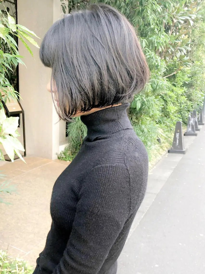 ショート カラー ヘアカラー トリートメント すきバサミを使わない カット✂️✨郡司泰之のヘアスタイル