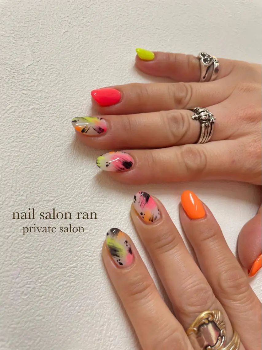 ネイル nailsalon ranのネイルデザイン