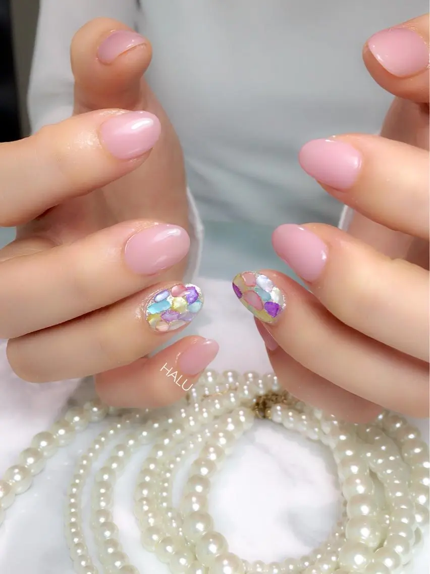 ネイル シンプルネイル HALU ハルのネイルデザイン