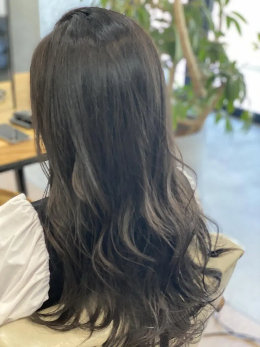 ロング 似合わせ透明感カラー 宇治　ヤマノのヘアスタイル