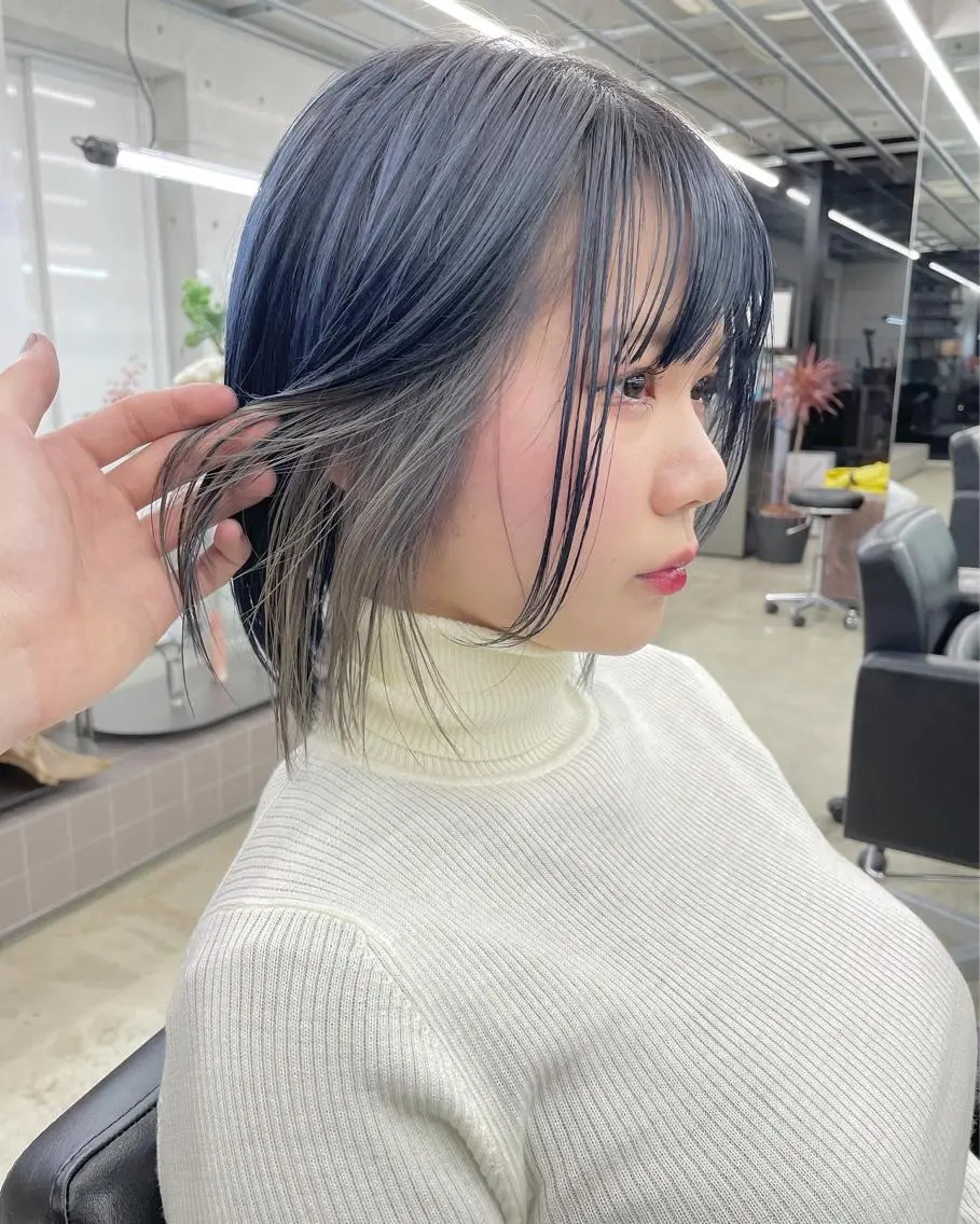 ショート カラー カット ヘアカラー トリートメント 艶髪/透明感カラー tawadaのヘアスタイル
