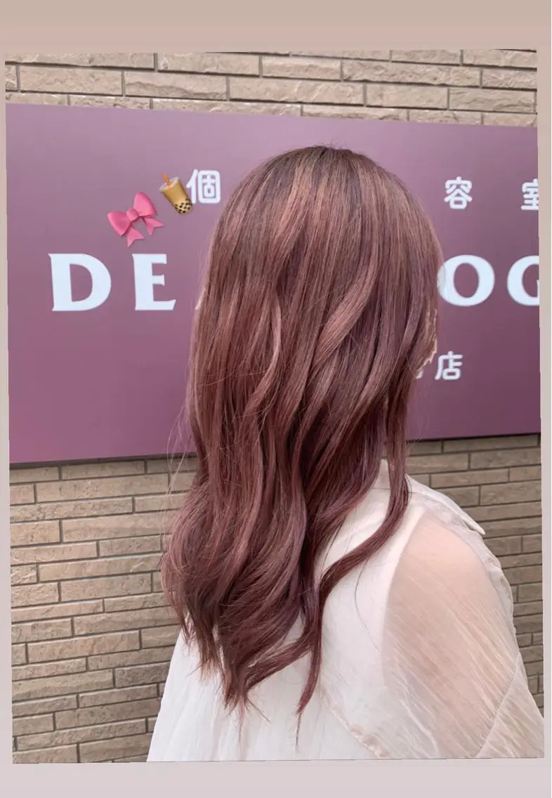 ロング カラー 個室サロン🕊️ 飯塚優希のヘアスタイル