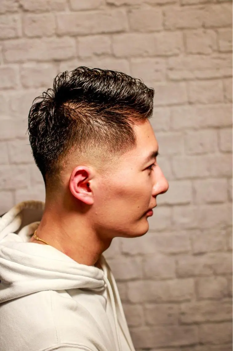 ショート パーマ メンズ メンズカット 佐藤優菜のヘアスタイル