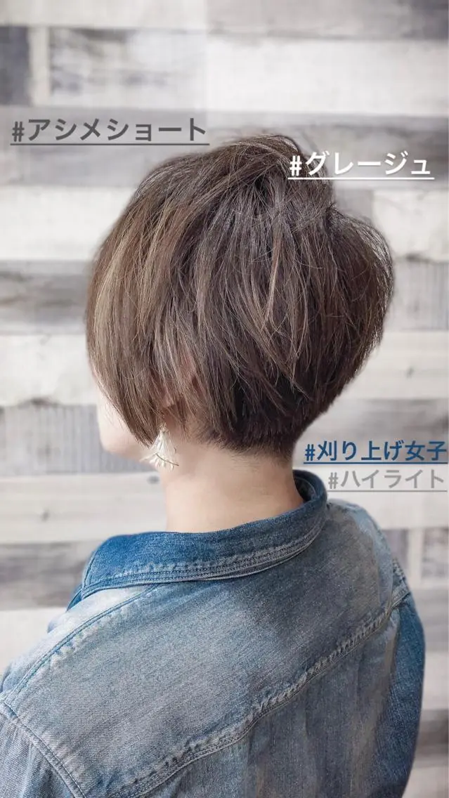 ショート 外国人風ヘア 🍔Mamiのヘアスタイル