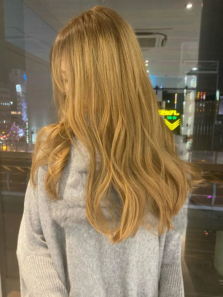 ロング カラー welring hair salonのヘアスタイル