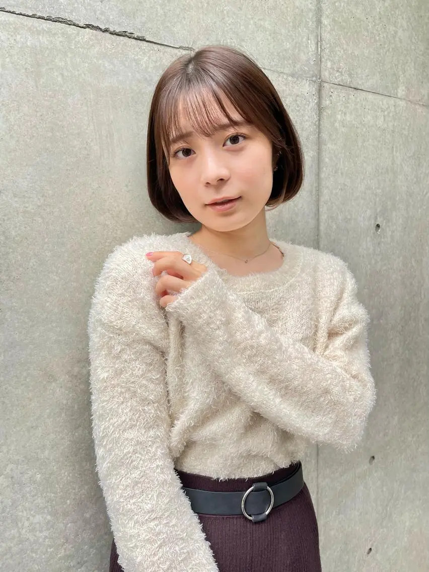 ショート カラー ボブ ツヤ美髪💐 髪質改善/高山愛来のヘアスタイル