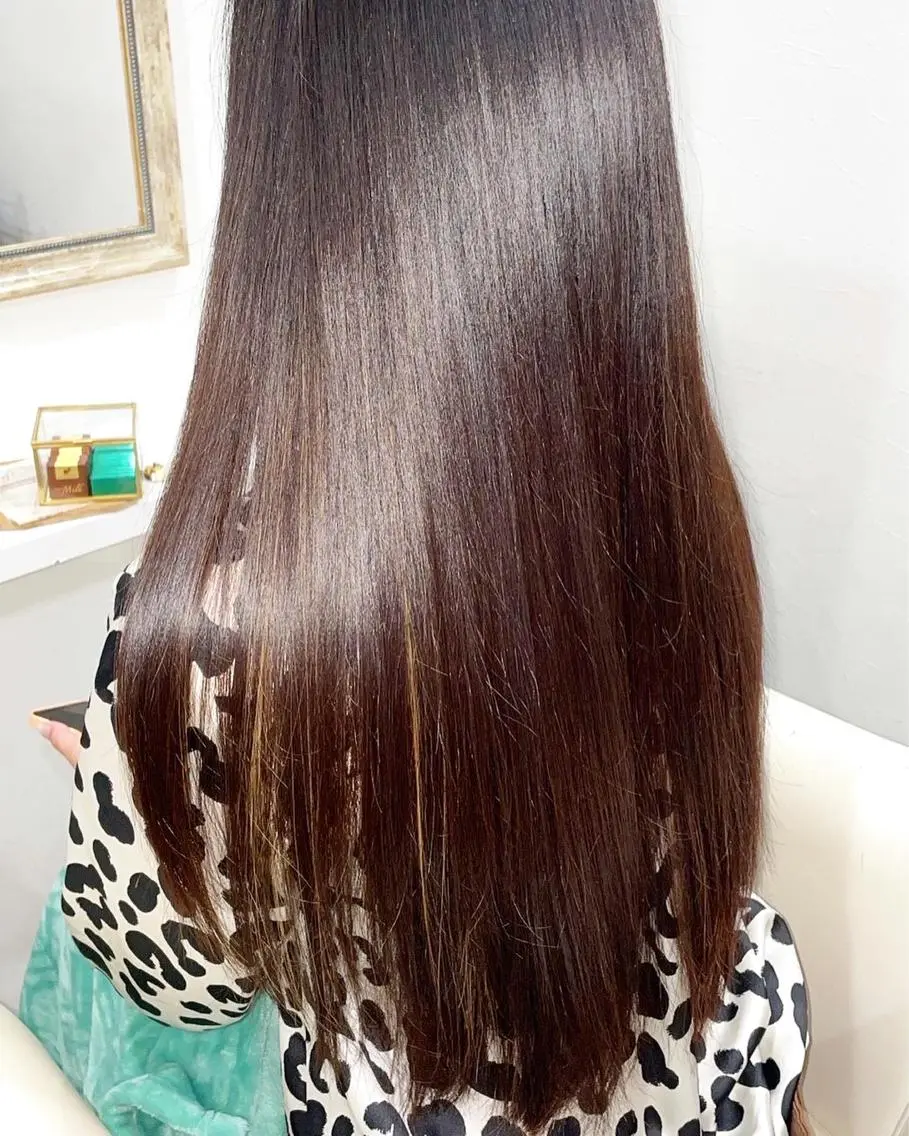 ロング 髪質改善 ロング トリートメント 酸性ストレート ヘアカラー 縮毛矯正 💎髪質改善専門 jewel boxのヘアスタイル