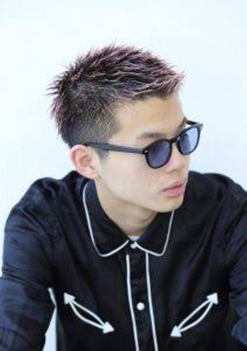 ショート 横地 凌のヘアスタイル