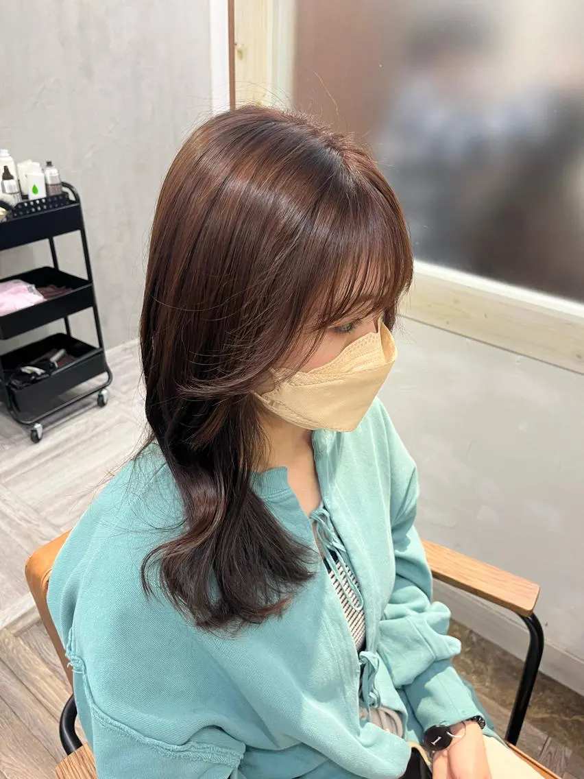 ロング カラー 🫧tomoka 透明感カラー🫧のヘアスタイル