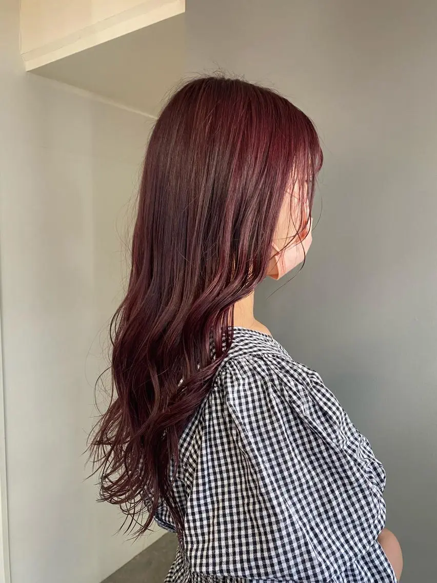 ロング カラー ヘアアレンジ ラベンダーカラー ピンクカラー ピンクラベンダー ヘアカラー ボブ /ニュアンス/ satomi🧸💖のヘアスタイル