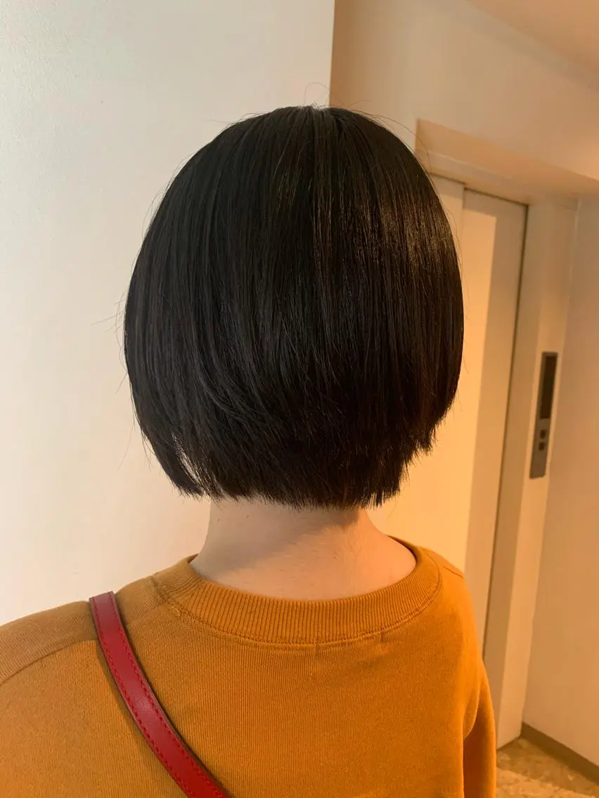 ショート カット うしだ かおるのヘアスタイル
