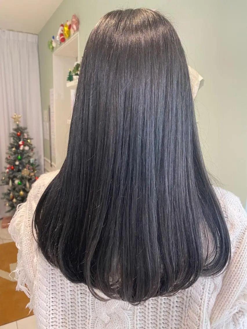 ロング トリートメント カマチョ タイスのヘアスタイル