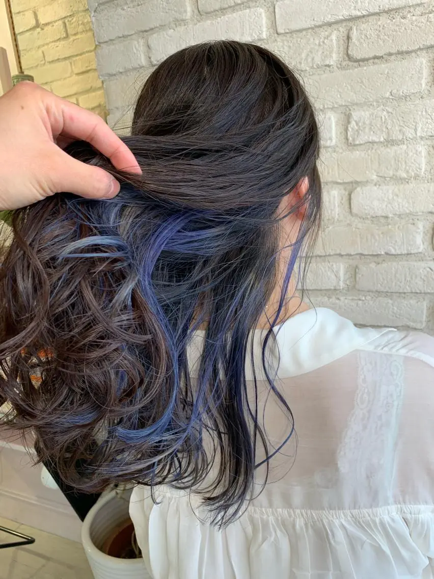 ロング カラー パーマ ヘアアレンジ ネイル マツエク・マツパ ヘアカラー トリートメント レイヤー&カラー 人気美容師倉崎涼のヘアスタイル