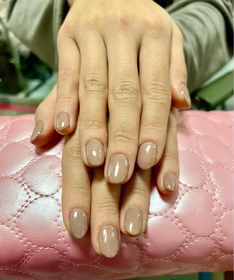 ネイル ワンカラーネイル kaenail 瑞江のネイルデザイン