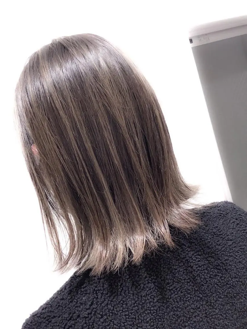 カラー ハイライトカラー 稲田 全将のヘアスタイル