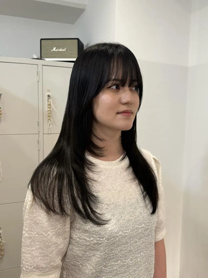 ロング カラー ダブルカラー グラデーションカラー ハイライトカラー イルミナカラー インナーカラー yutaka/レイヤ ーカット/髪質改善のヘアスタイル