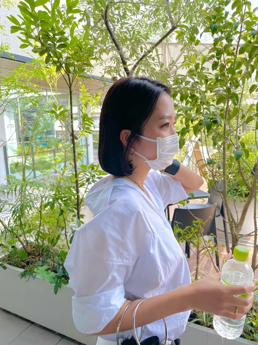 ショート カラー ボブ クドウレイ fifth神南のヘアスタイル