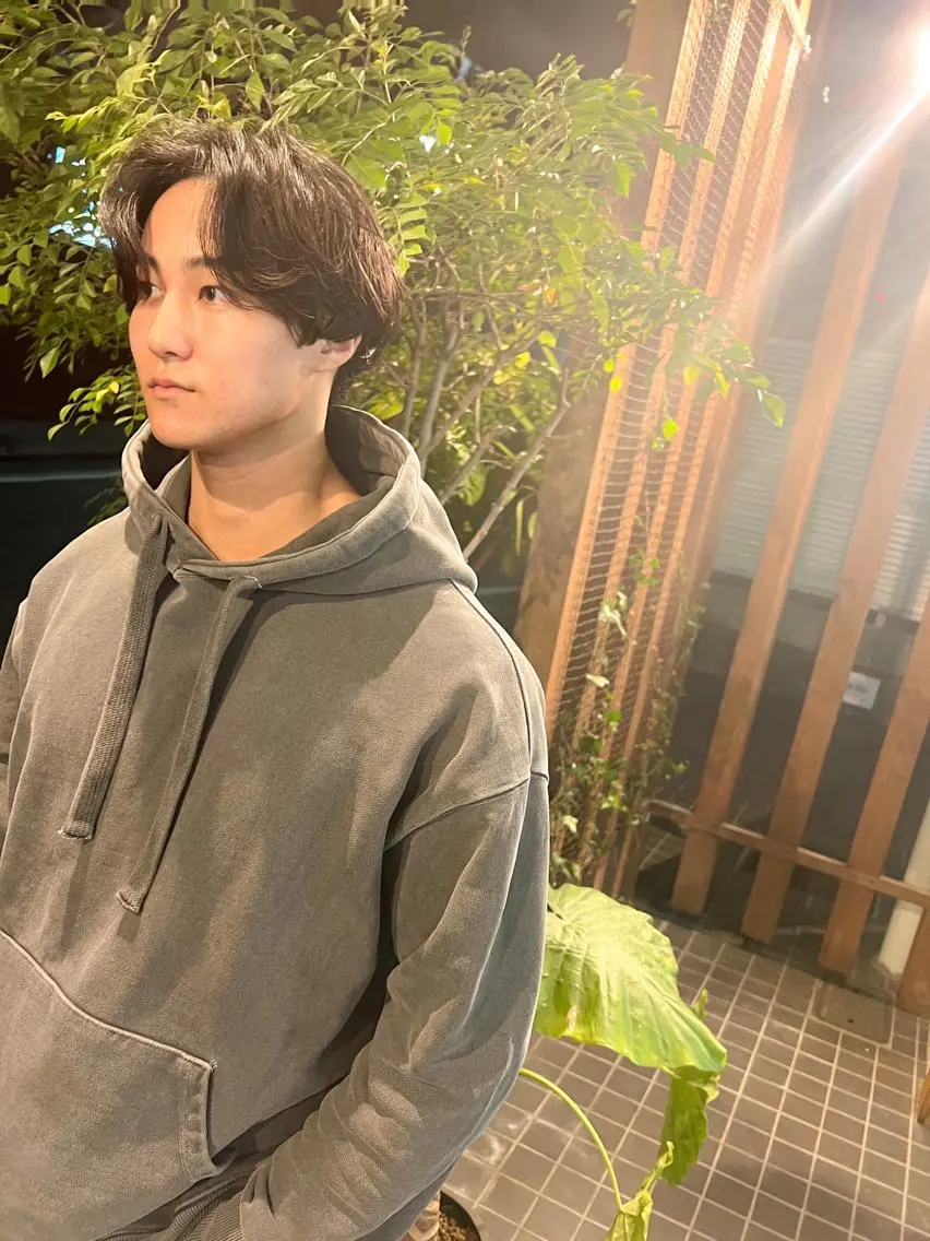 ショート パーマ つくばUtooe's 副店長 寺沢颯のヘアスタイル