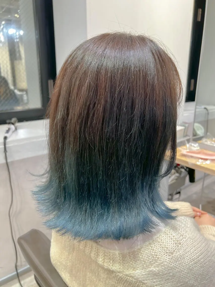 カラー ブリーチ 伊藤 壮尭のヘアスタイル