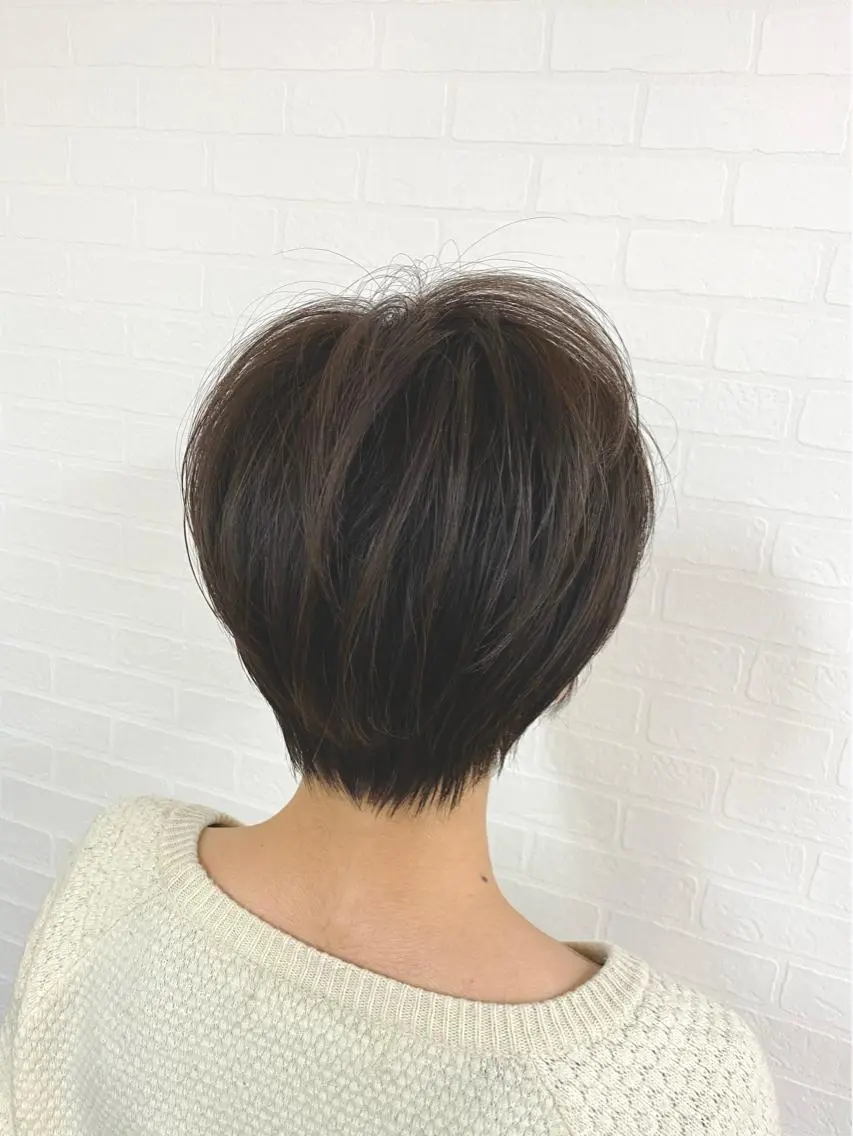 ショート カラー 🎁無料カットカラー 📷撮影モデル募集✨のヘアスタイル