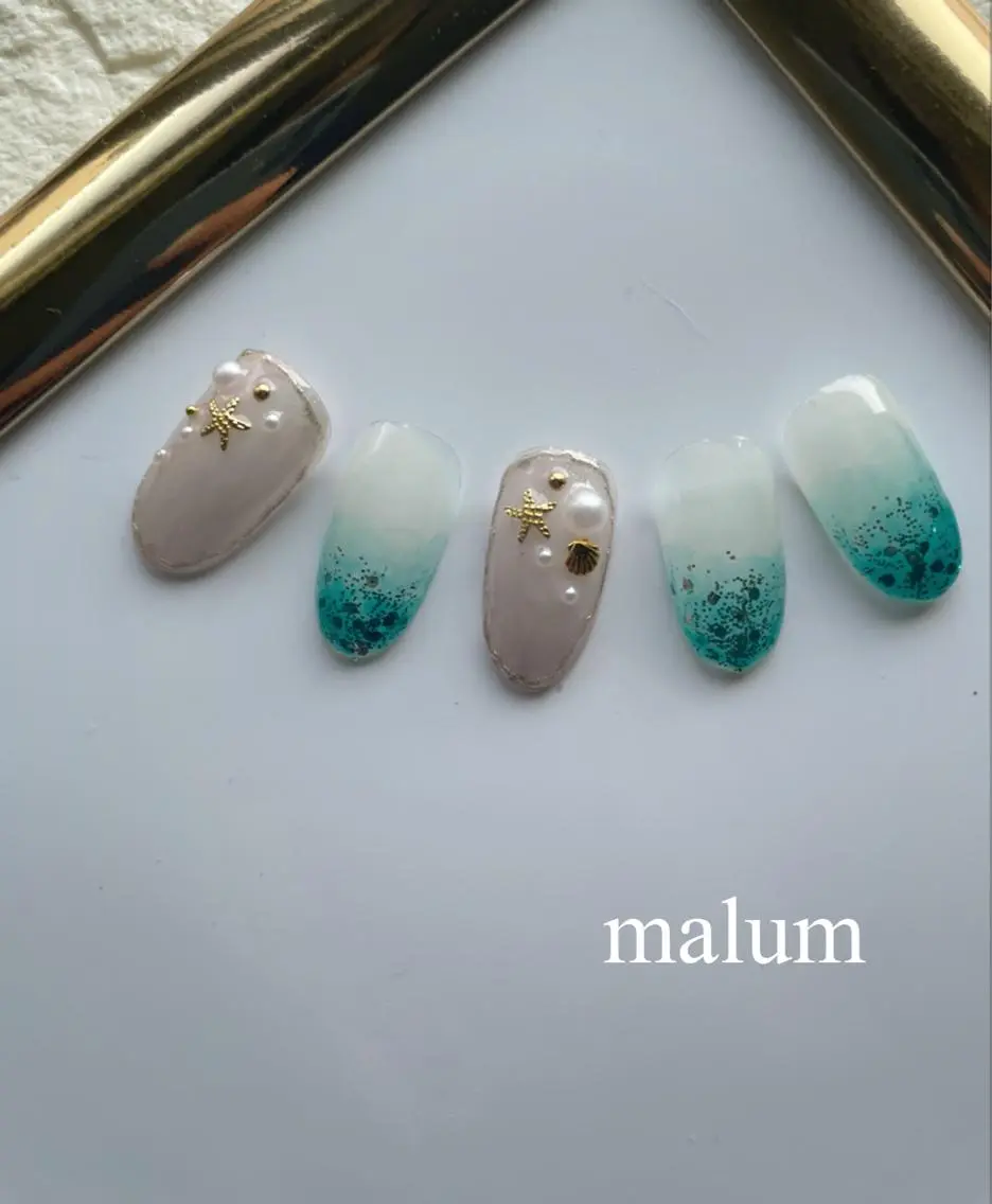 ネイル ハンドネイル malum nailのネイルデザイン