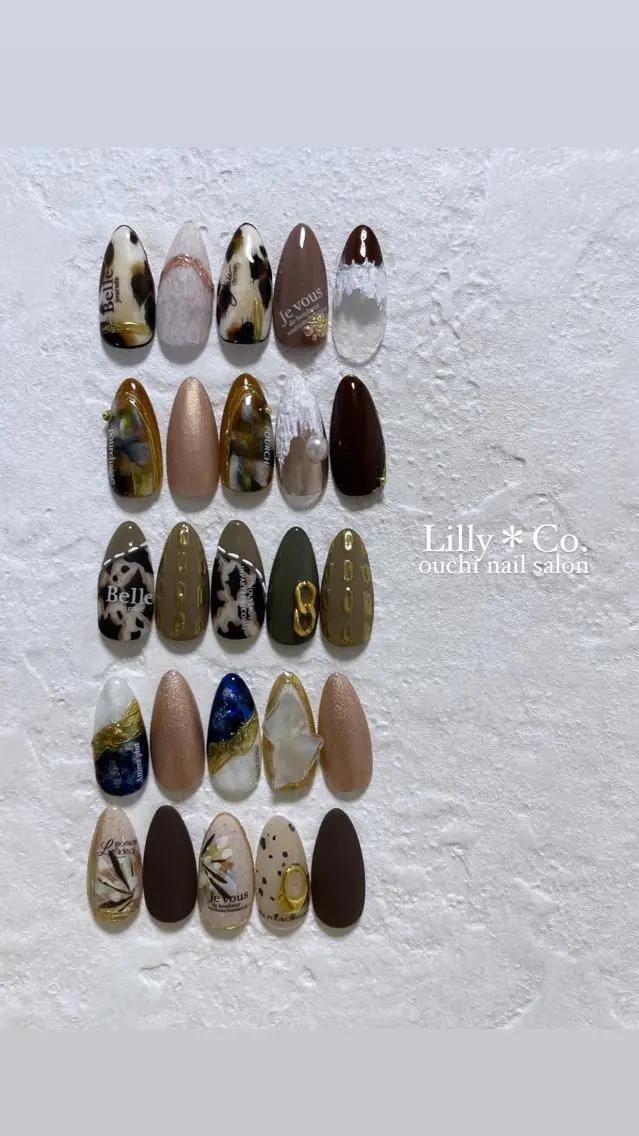 ネイル ハンドネイル ハンドケア Lilly Co.のネイルデザイン