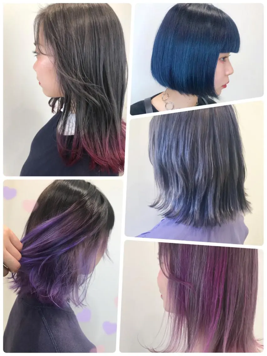 カラー ブリーチ 新宿駅近♡個室 ♡関口三都季🌜のヘアスタイル