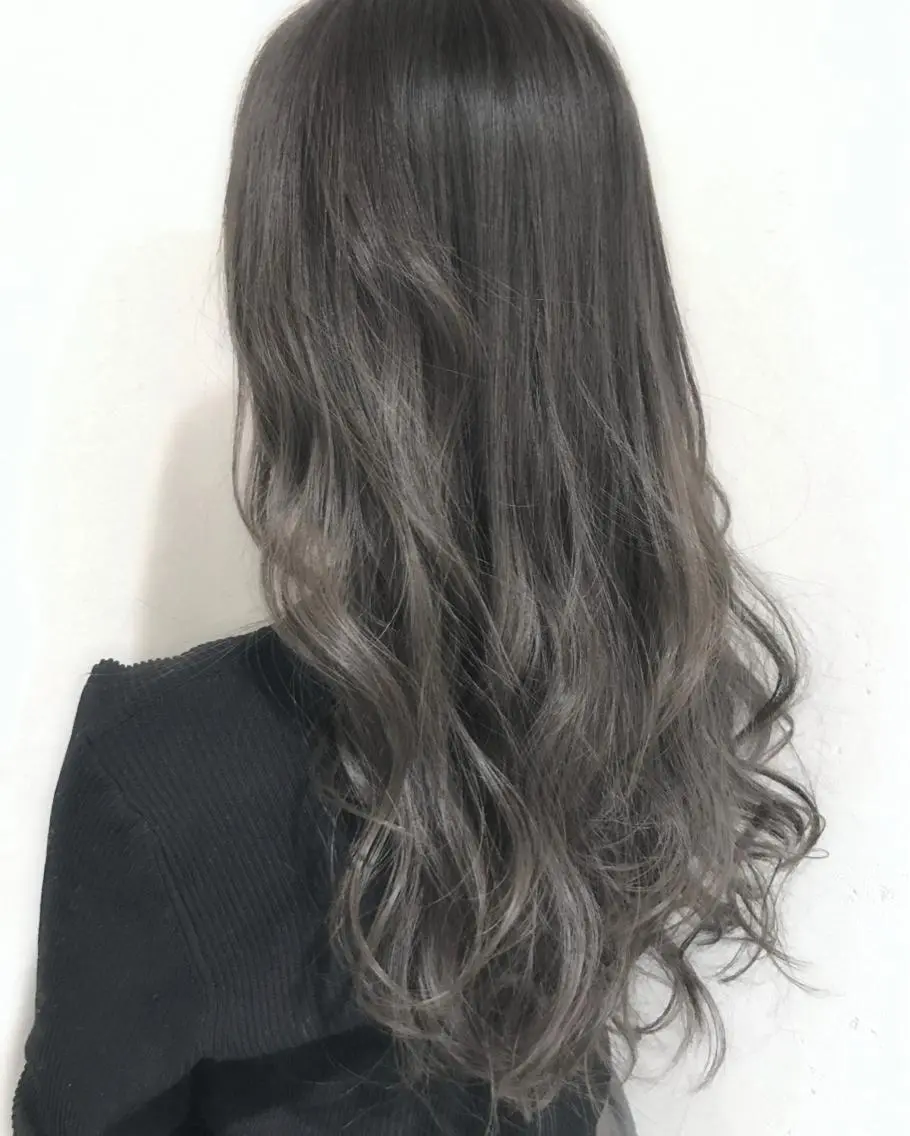 ロング カラー パーマ ヘアアレンジ グレージュ カット ヘアカラー トリートメント 縮毛矯正/美髪 髪質改善/石田幸輔のヘアスタイル