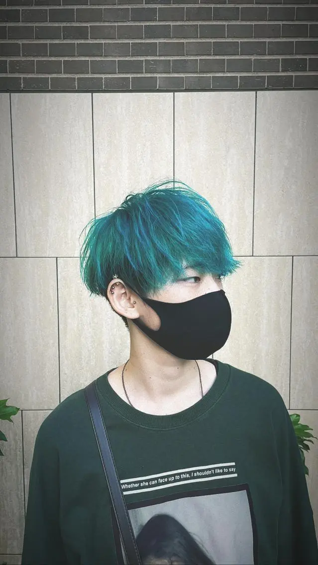 ショート カラー パーマ メンズ 𝙢𝙚𝙣'𝙨 𝙝𝙖𝙞𝙧高津のヘアスタイル