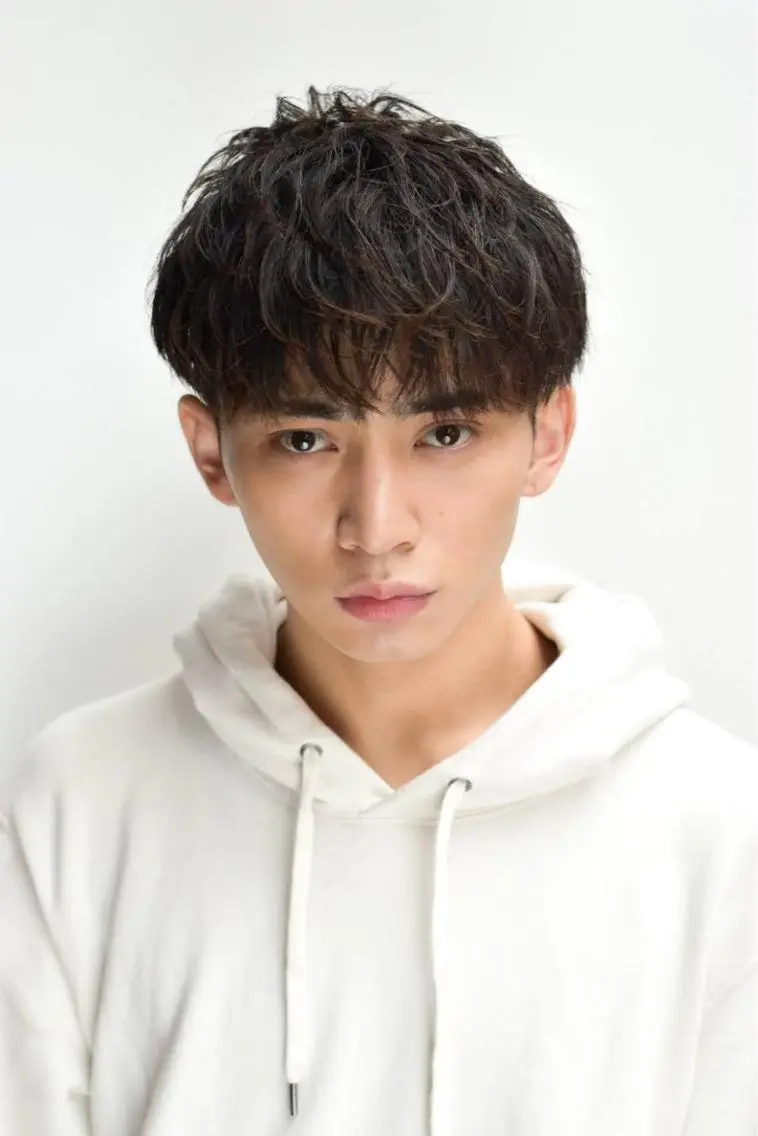 ショート メンズ カット パーマ 古林 紘のヘアスタイル