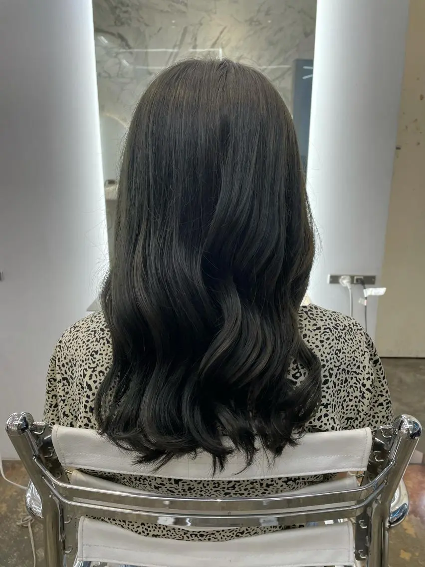 ロング カラー 韓国×網紅ヘア 🤍りん🤍のヘアスタイル