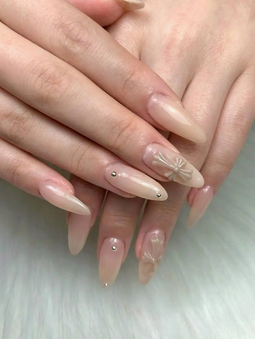ネイル ジェルネイル 韓国ネイル パラジェル ワンホンネイル ハンドネイル Mihana Nails.*♡のネイルデザイン