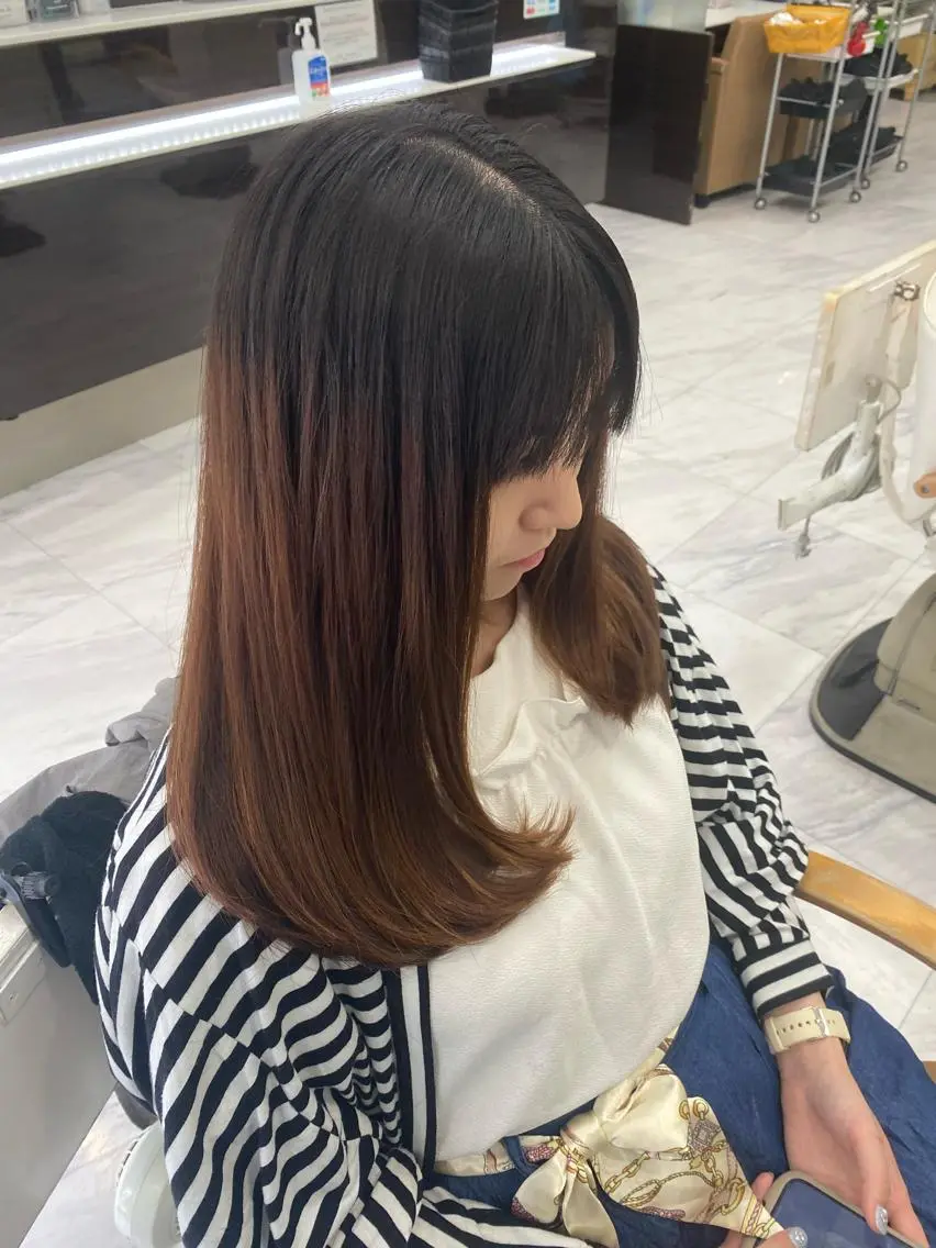 ロング レイヤーカット シャギー 目黒 碧人のヘアスタイル