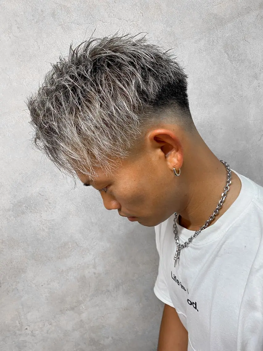 カラー パーマ ヘアアレンジ メンズ カット ヘアカラー 【メンズ専門美容師】 NUMBER.12のヘアスタイル