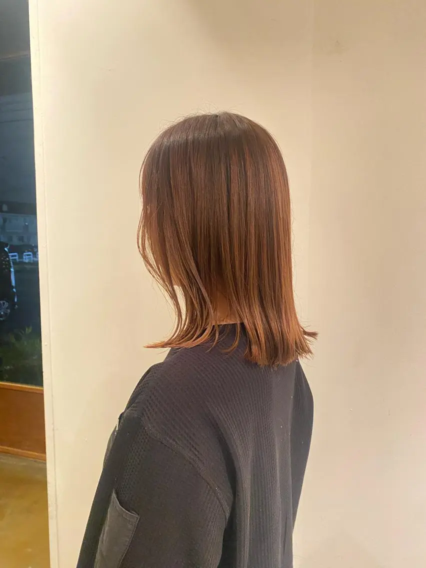 ミディアム 外ハネヘア Takahashi Noa🍊のヘアスタイル