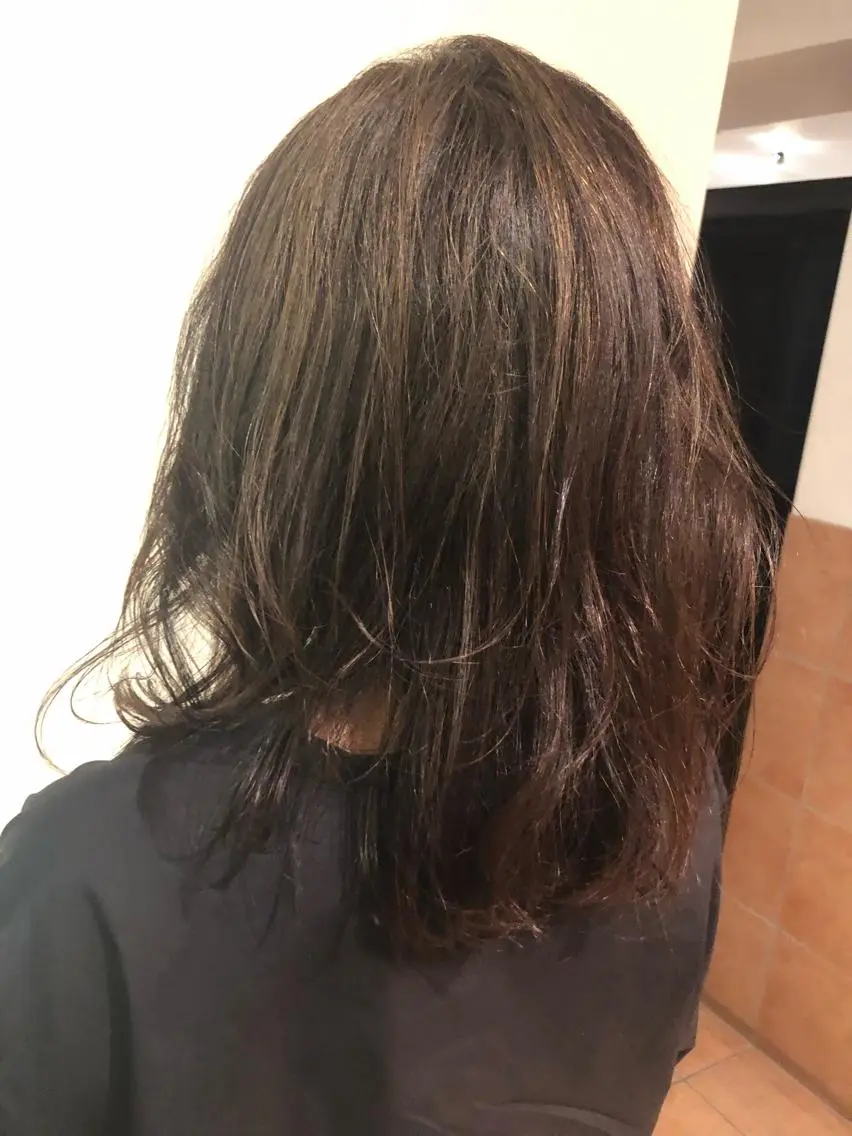 セミロング ⭕️メンズパーマ⭕️ 山口 裕太郎のヘアスタイル