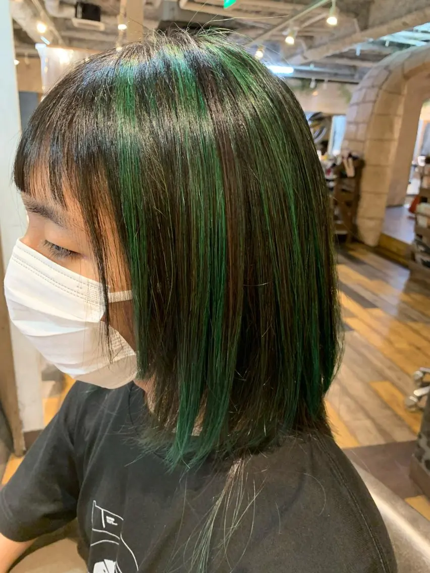 カラー repose日本橋 室町のヘアスタイル