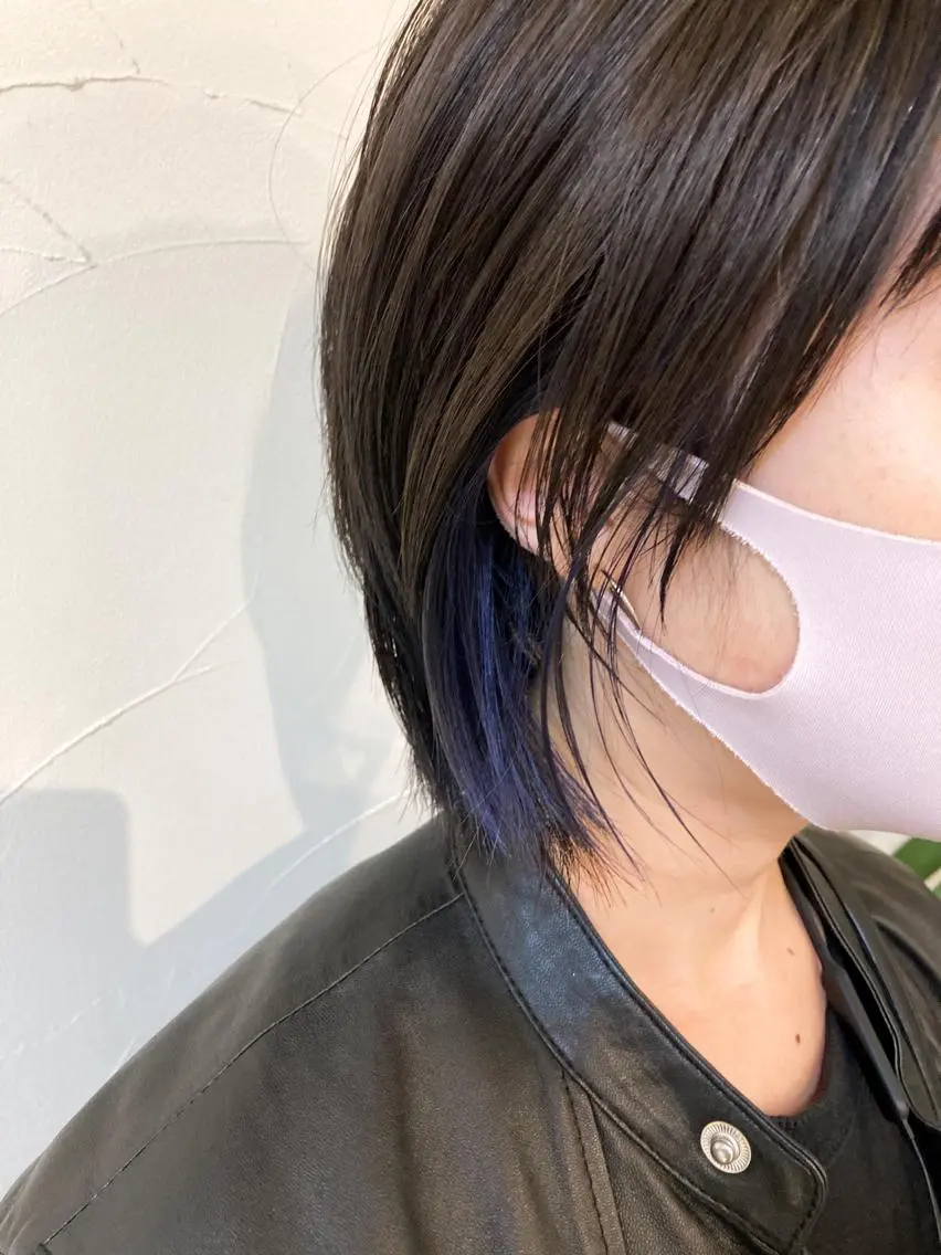 ショート カラー カット ヘアカラー トリートメント 樋野 亮のヘアスタイル