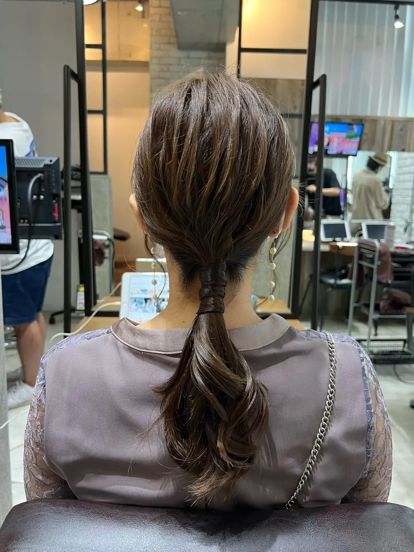 ヘアアレンジ ヘアセット 🌿ニュアンス/髪質 改善🌿Fukudaのヘアスタイル