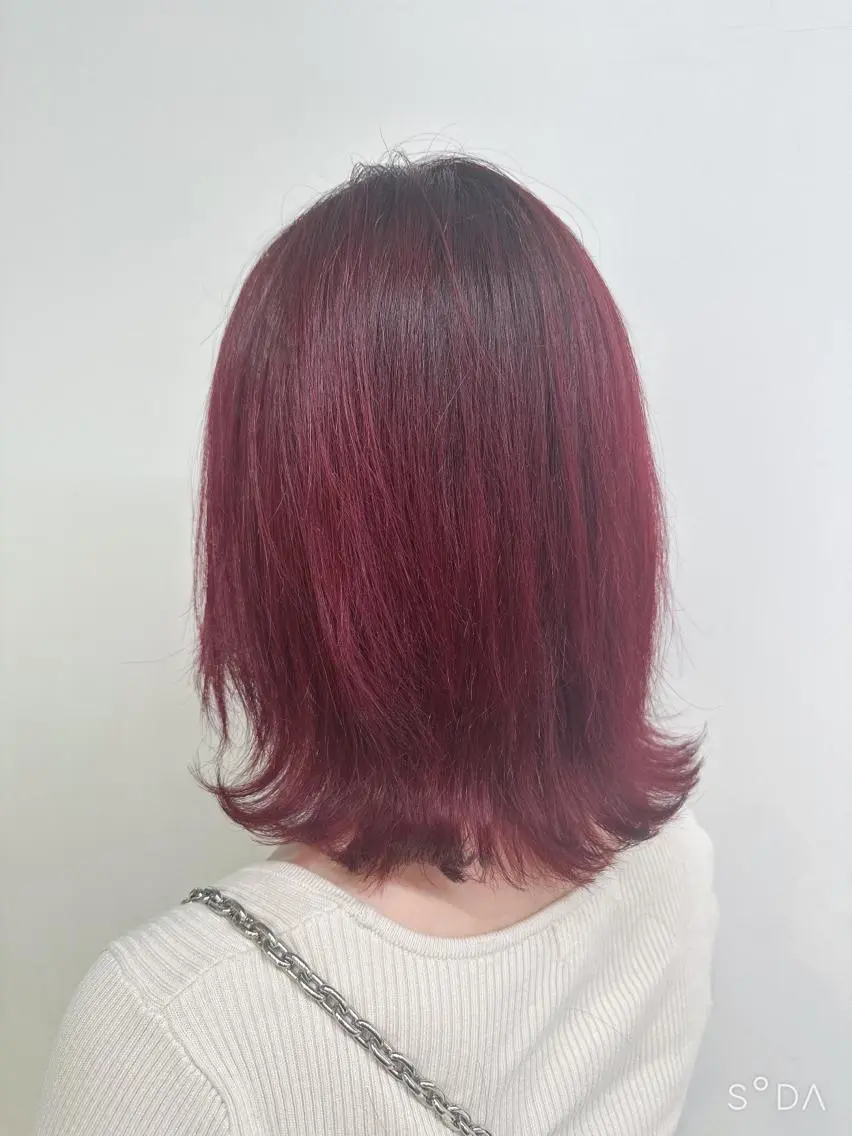 ミディアム カラー 🪄池袋ハイトーン 🪄ブリーチカラーのヘアスタイル