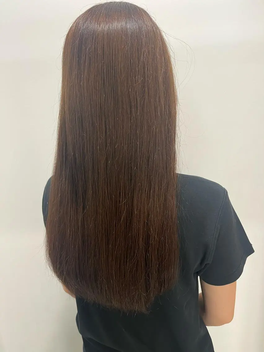 カラー 吉田 夏菜のヘアスタイル