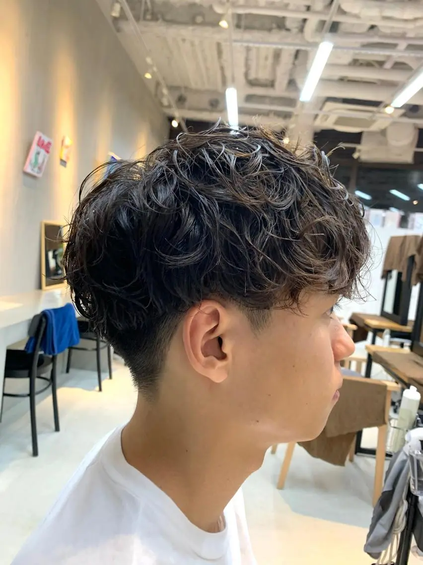 ショート パーマ メンズ 似合わせショート×透 明感/やじまたかしのヘアスタイル