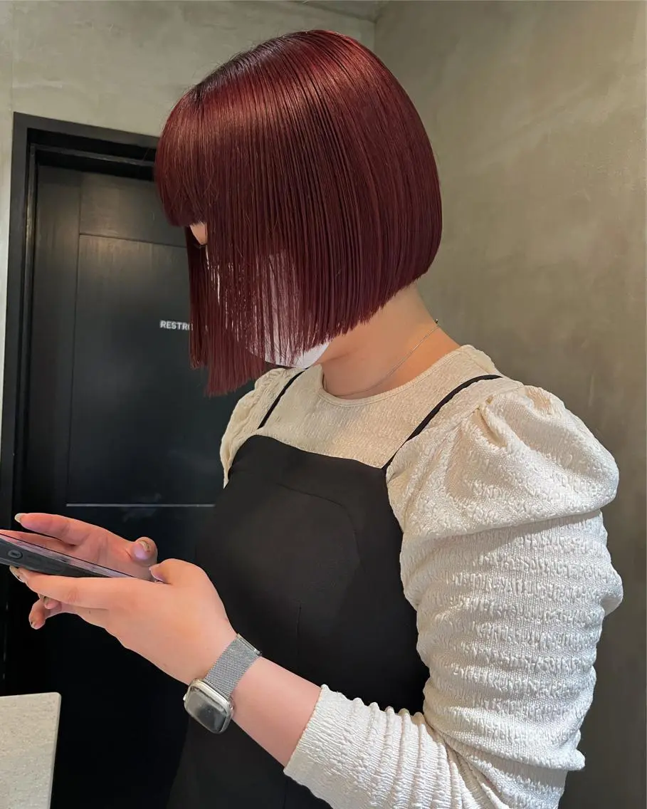 ショート カラー カット ヘアカラー トリートメント アンニュイヘア🪽 ayumiのヘアスタイル