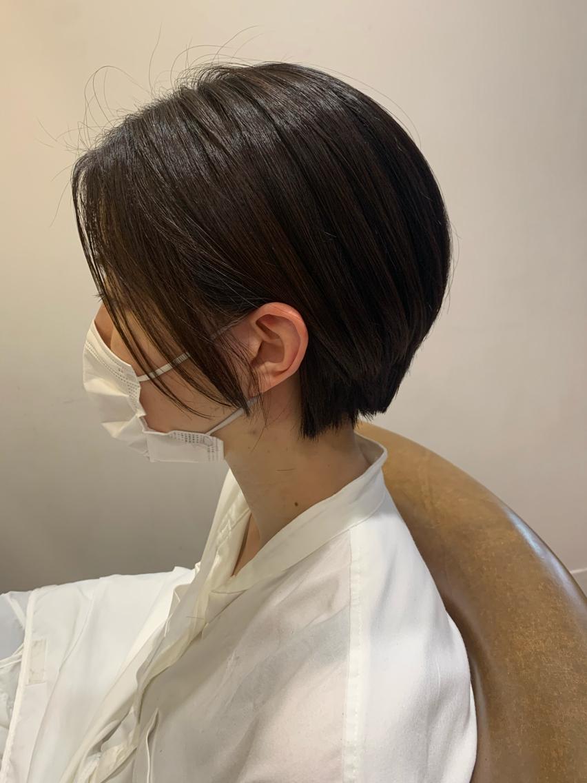 ショート ショートヘア 佐藤 宰 OZ桑野店のヘアスタイル