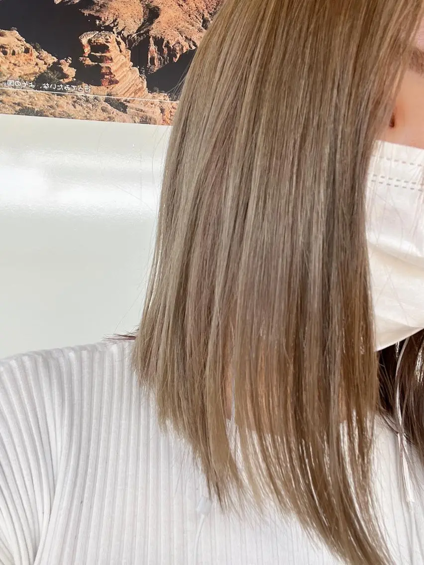 ミディアム RuLaN AMIのヘアスタイル