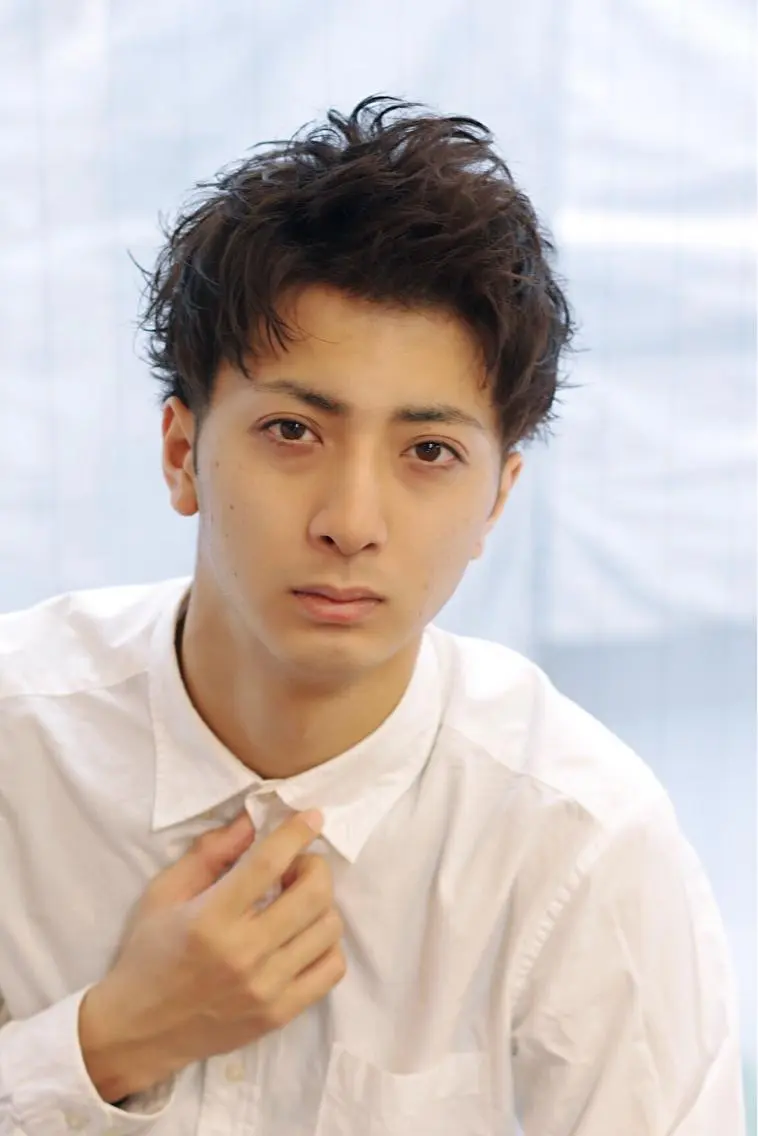 カラー メンズ 松田 光雄のヘアスタイル