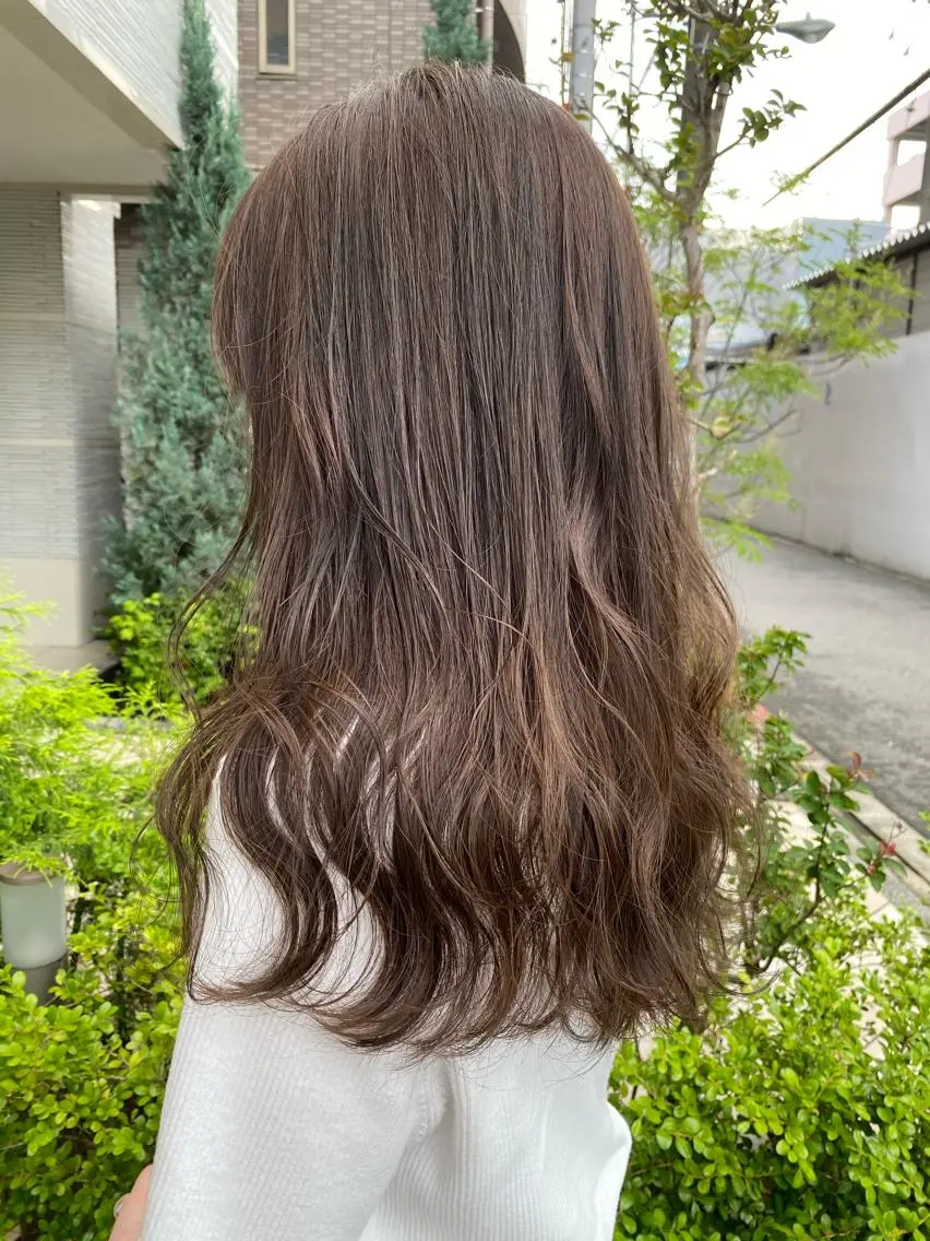 セミロング カット ヘアカラー トップスタイリスト/ アユミのヘアスタイル