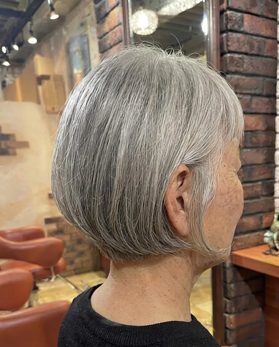 ショート カラー ショートボブ 透明感カラー ボブ ショートヘア カット トリートメント ヘッドスパ flencia 丸 和博|カットのヘアスタイル
