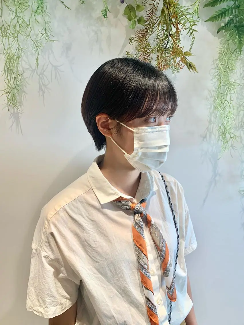 ショート ヘアアレンジ 七原 海夕のヘアスタイル