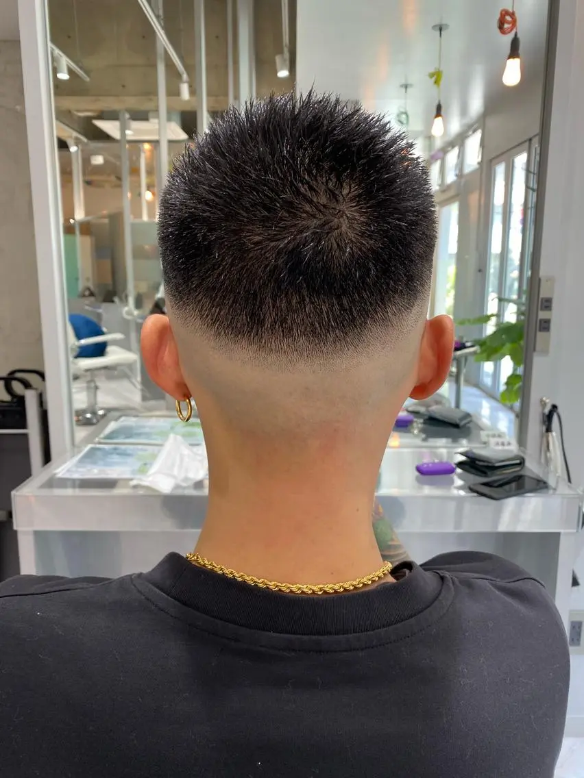 ショート メンズ フェードカット スキンフェード ベリーショート カット Riganuts王子 Hayato✂︎のヘアスタイル